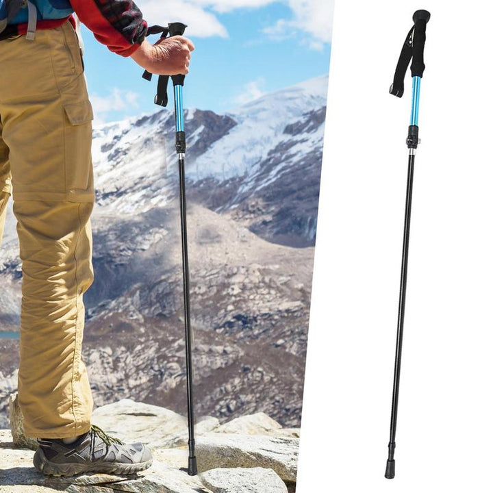 Premium Ultralight Trekking Poles – Adjustable Folding Hiking Walking Sticks, Telescopic Aluminum Poles with EVA Non-Slip 