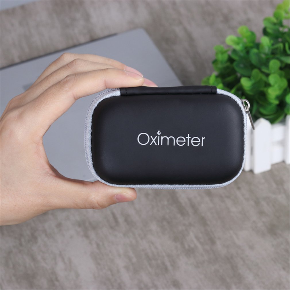 High Quality EVA Pulse Oximeter Carrying Case – Portable Water-Resistant Storage Bag for SpO2 Monitor, Earphones, Data Cable,