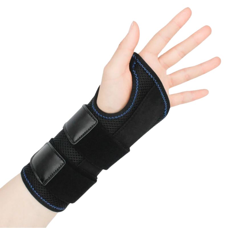 Premium Wrist Brace for Carpal Tunnel Relief – Adjustable Hand Support Splint with 3 Stabilizing Stays, Ideal Night Support, Pain Relief for Tendonitis, Arthritis & Sprains, Right or Left Hand Options, Breathable Material, Sizes M/L - StrengthXPhysiotherapy