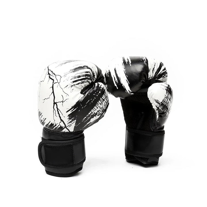 Premium PU Leather Boxing Gloves – Durable Training Gloves for Professional Fitness,  Available in Sizes 6oz to 14oz, 