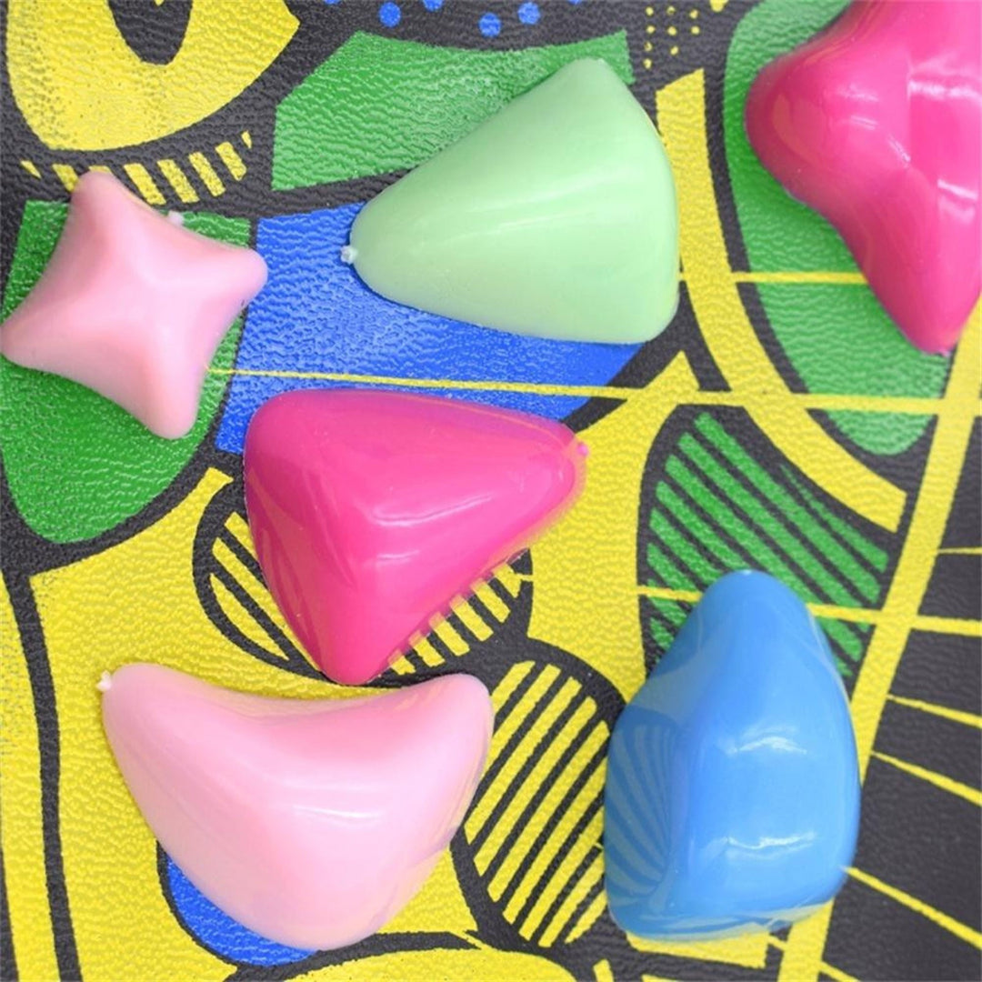 High-Quality Foot Massage Mat, 35x35cm Acupressure Pebble Yoga Mat for Body Pain Relief, Toe Pressure, Health & Fitness, 