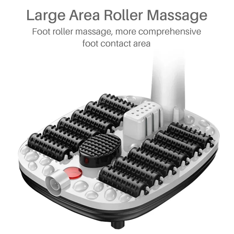 Premium Foot Spa Bath Massager with Heat, 12 Rollers, Digital Control, Pedicure Stone for Acupressure Shiatsu Massage, Foot  