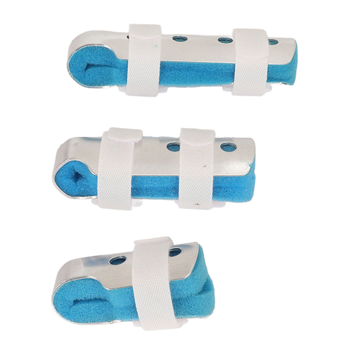 Premium Finger Splints Set for Knuckle Immobilization – 3-Sizes Adjustable Aluminum Alloy Protective Splints for Finger 