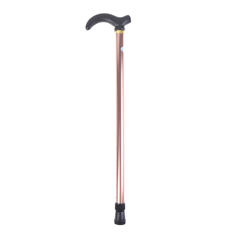 Premium Adjustable Walking Stick Cane – 2-Section Anti-Skid, Anti-Shock Crutch for Seniors, Lightweight Aluminum Alloy,