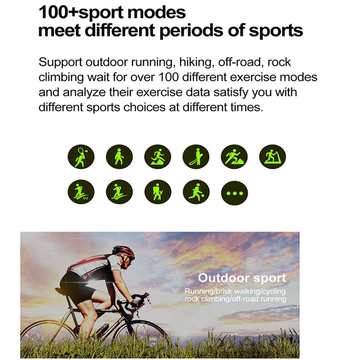 Luxury NFC GPS Smartwatch – 1.99" AMOLED Screen with Bluetooth Calling, 120+ Sports Modes, Weather Data, and Waterproof