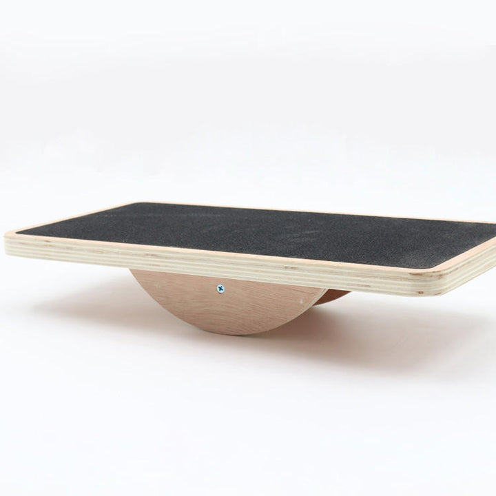 Premium Balance Board - 360° Wobble Trainer for Core Stability, Focus & Posture, Anti-Slip, Rubber Bottom for Safe & Silent