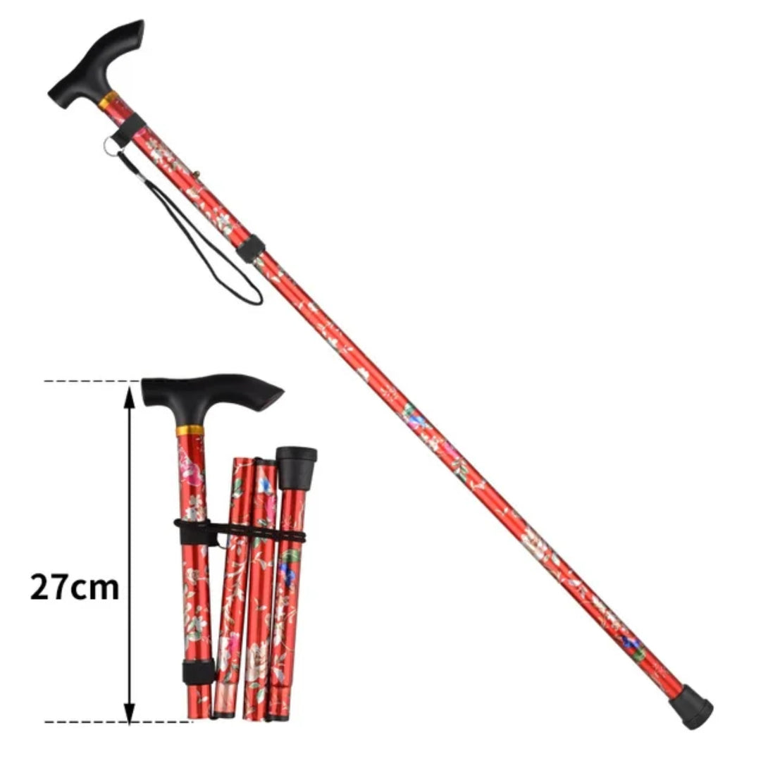 Premium Ultralight Trekking Poles – Adjustable Folding Hiking Walking Sticks, Telescopic Aluminum Poles with EVA Non-Slip 