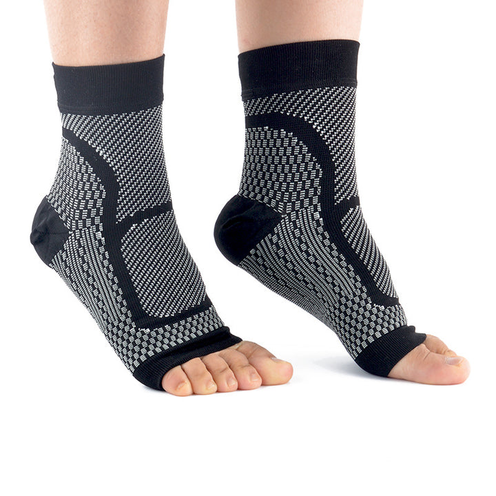 Premium Copper Compression Ankle Brace Sock for Men & Women – Pain Relief Support for Plantar Fasciitis, Heel & Foot Pain