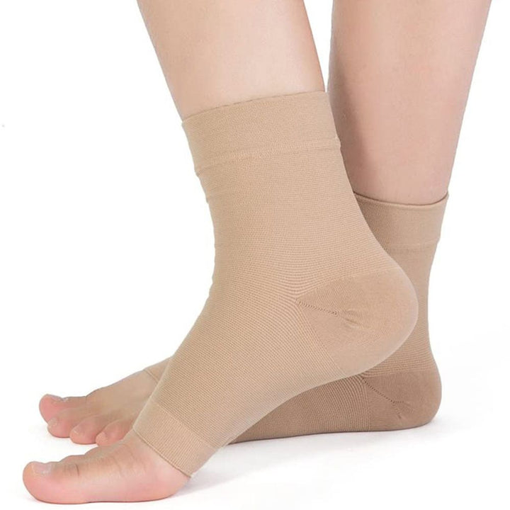 Premium Copper Compression Ankle Brace Sock for Men & Women – Pain Relief Support for Plantar Fasciitis, Heel & Foot Pain