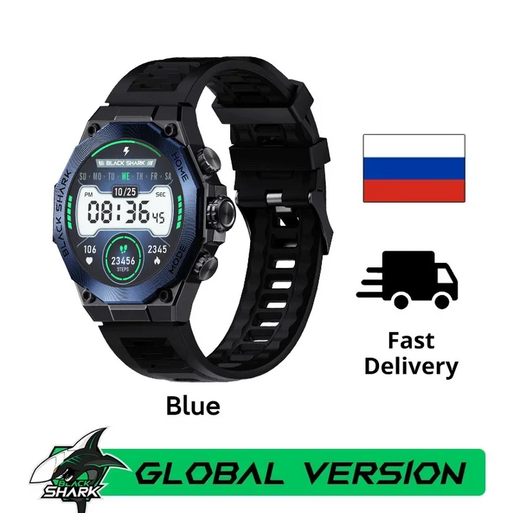 Premium Smartwatch for Men & Women – 1.43" AMOLED Display, GPS, 100+ Sports Modes, 21 Days Battery Life, 5ATM Waterproof, 