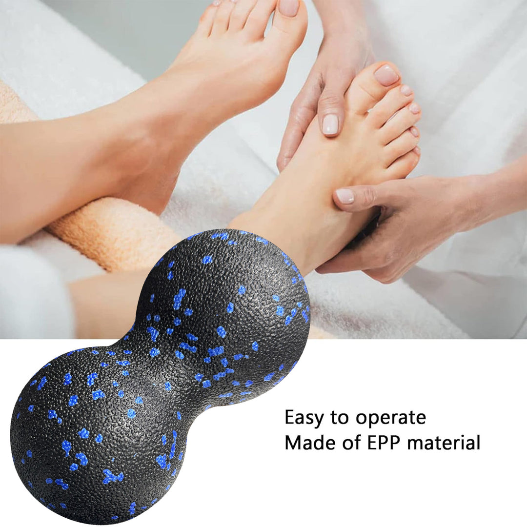 Premium EPP Fascia Massage Foam Rollers & Fitness Balls Set for Deep Tissue, Trigger Point Relief, Muscle Recovery, Yoga
