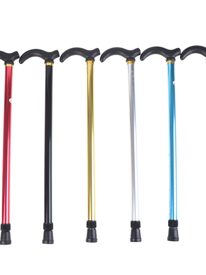 Premium Adjustable Walking Stick Cane – 2-Section Anti-Skid, Anti-Shock Crutch for Seniors, Lightweight Aluminum Alloy, Non-Slip Rubber Base, Adjustable Height 75-90cm for Hiking and Daily Support - StrengthXPhysiotherapy