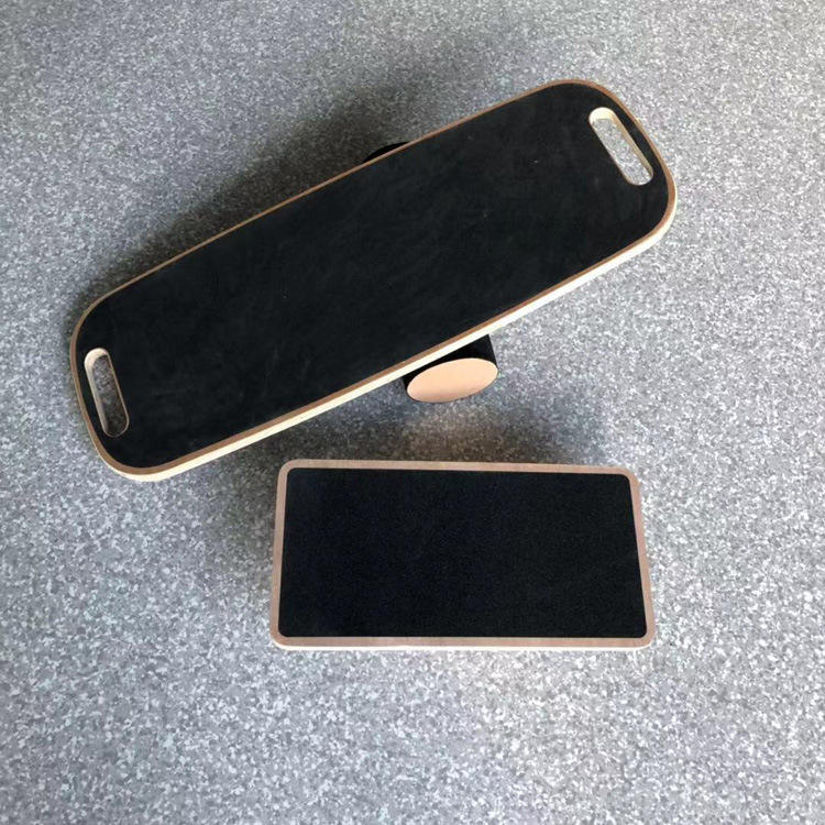 Premium Balance Board - 360° Wobble Trainer for Core Stability, Focus & Posture, Anti-Slip, Rubber Bottom for Safe & Silent