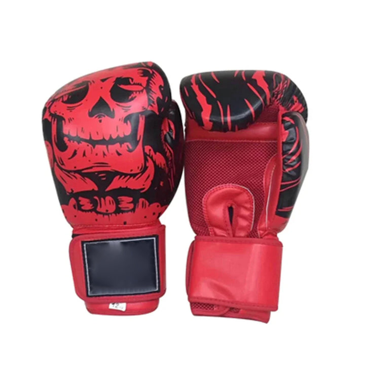 Premium PU Leather Boxing Gloves – Durable Training Gloves for Professional Fitness,  Available in Sizes 6oz to 14oz, 