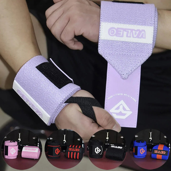 High Quality Sports Wristband for Weightlifting, Fitness & Gym - Adjustable Winding Support Strap for Heavy Lifting, Cross