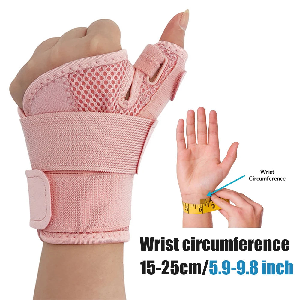 Premium Thumb Support Brace – CMC Joint Stabilizer Orthosis Spica Splint for Arthritis, Osteoarthritis, Tendonitis & Pain