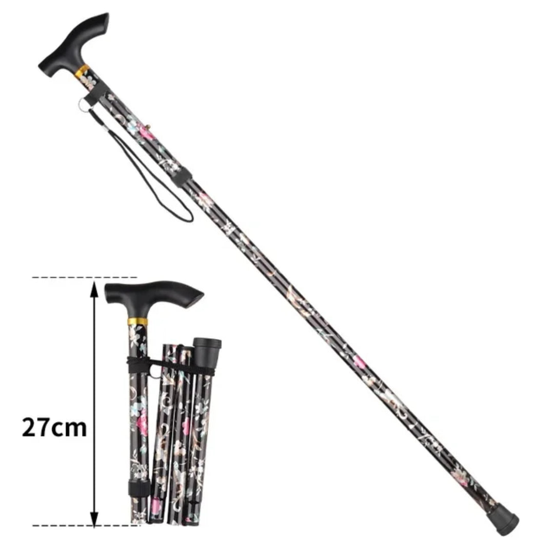 Premium Ultralight Trekking Poles – Adjustable Folding Hiking Walking Sticks, Telescopic Aluminum Poles with EVA Non-Slip 