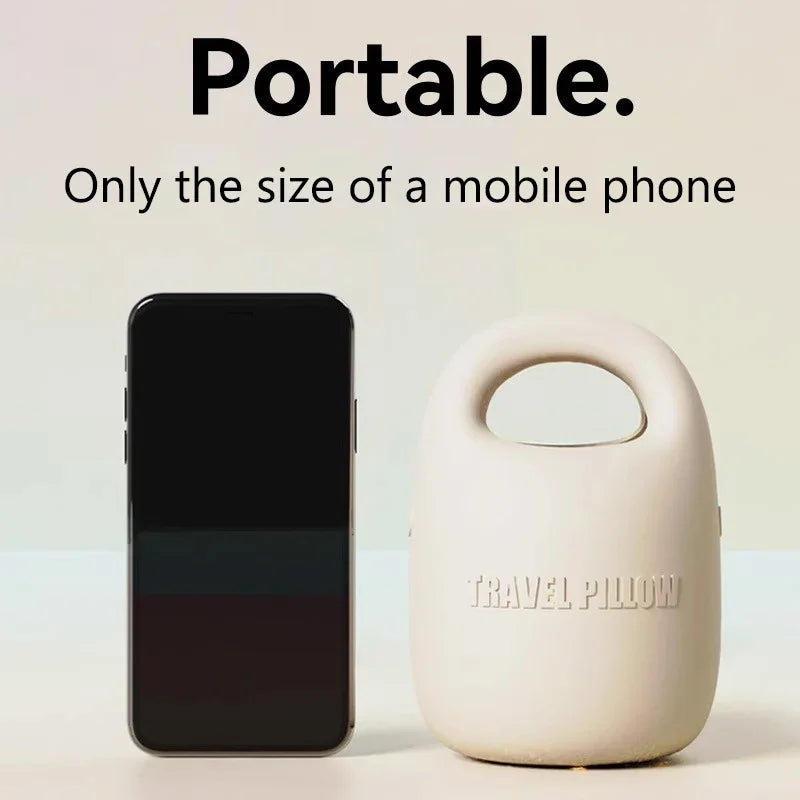 Premium U-Shaped Travel Neck Pillow – Noise Cancelling Memory Foam – Breathable Skin-Friendly Fabric – Detachable Earmuffs