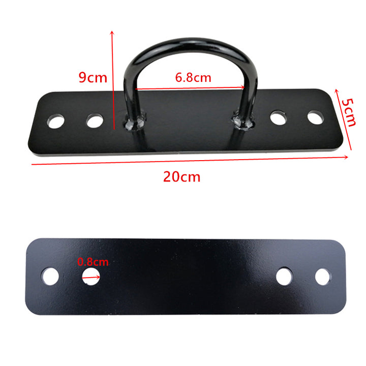 Premium Battle Rope Anchor Kit – Stainless Steel Wall & Ceiling Mount Bracket for Strength Training, Gym, Aerial Hammock & 