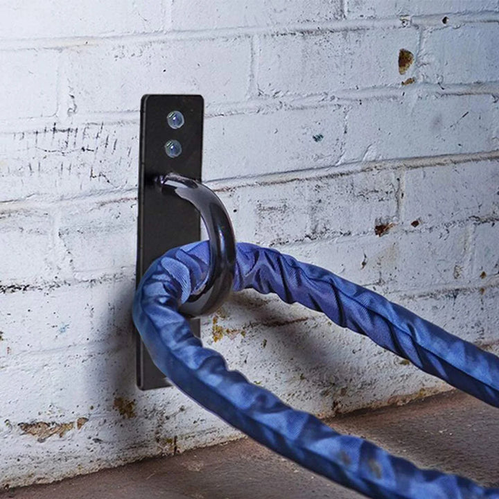 Premium Battle Rope Anchor Kit – Stainless Steel Wall & Ceiling Mount Bracket for Strength Training, Gym, Aerial Hammock & 