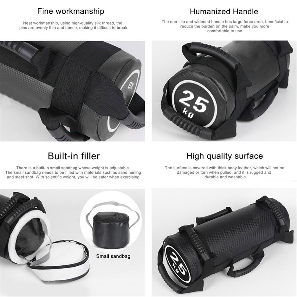 Premium Fitness Sandbag – Empty Power Training Bag for Weightlifting & Gym Workouts – Durable Physical Training Sandbag 