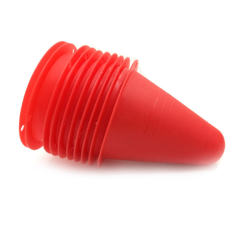 Premium Football Marking Cones – 10 Pcs Slalom Marker Set for Soccer & Roller Skating – Durable PE Material, 7.5cm Diameter,