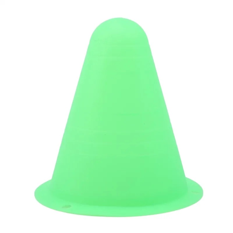 Premium Football Marking Cones – 10 Pcs Slalom Marker Set for Soccer & Roller Skating – Durable PE Material, 7.5cm Diameter, Multiple Colors
