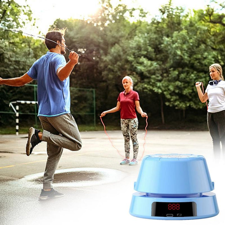 Premium Smart Automatic Electric Skipping Rope Machine with Digital Counter & Remote Control – Cardio Training Jump Rope for