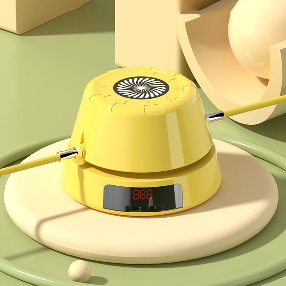 Premium Smart Automatic Electric Skipping Rope Machine with Digital Counter & Remote Control – Cardio Training Jump Rope for