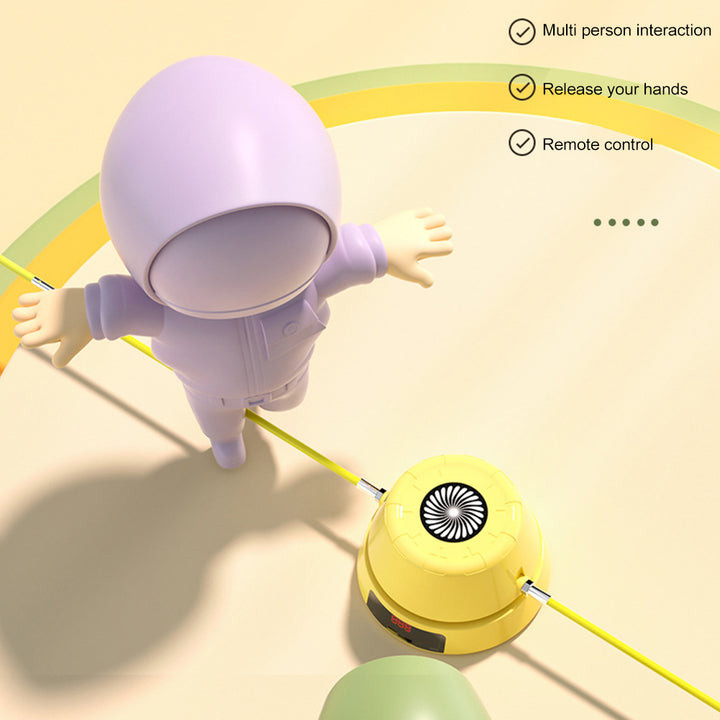 Premium Smart Automatic Electric Skipping Rope Machine with Digital Counter & Remote Control – Cardio Training Jump Rope for