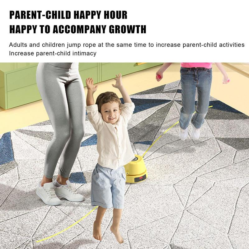 Premium Smart Automatic Electric Skipping Rope Machine with Digital Counter & Remote Control – Cardio Training Jump Rope for