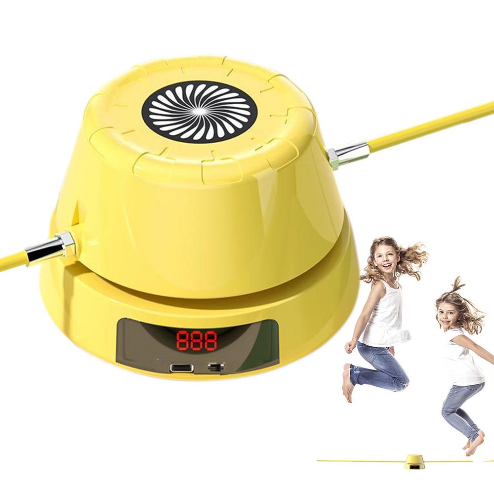 Premium Smart Automatic Electric Skipping Rope Machine with Digital Counter & Remote Control – Cardio Training Jump Rope for