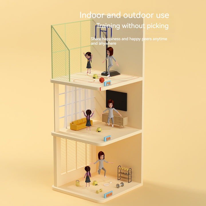 Premium Smart Automatic Electric Skipping Rope Machine with Digital Counter & Remote Control – Cardio Training Jump Rope for