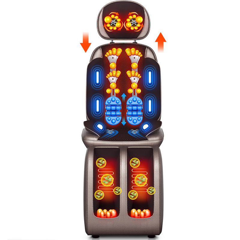 Premium Electric Full Body Massage Chair with Infrared Heating, Deep Kneading, Vibration, and Shiatsu for Neck, Back, Waist,