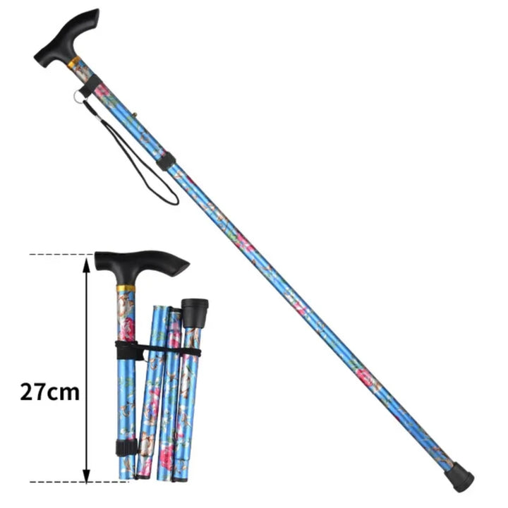 Premium Ultralight Trekking Poles – Adjustable Folding Hiking Walking Sticks, Telescopic Aluminum Poles with EVA Non-Slip 