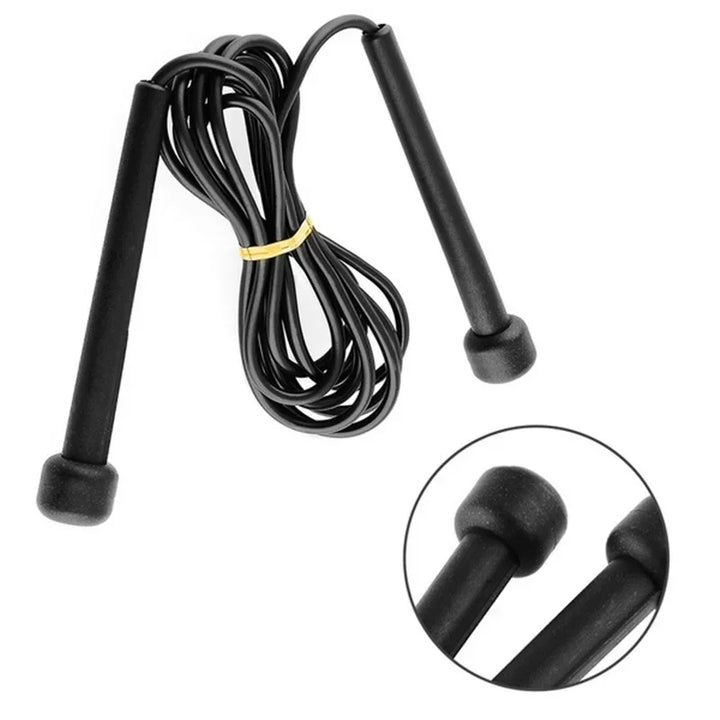Premium PVC Skipping Rope – Adjustable Length Jump Rope for Fitness Training, Weight Loss, and Cardio Exercise, 2.3m Long