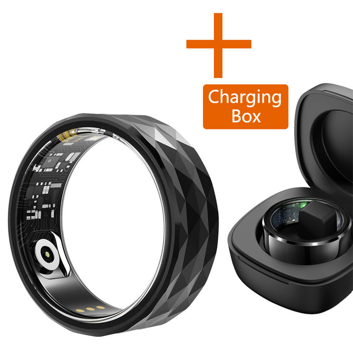 Premium Smart Ring for Health & Sleep Monitoring – 5ATM Waterproof, Heart Rate & Blood Oxygen Tracking, Multi-Sport Modes, 