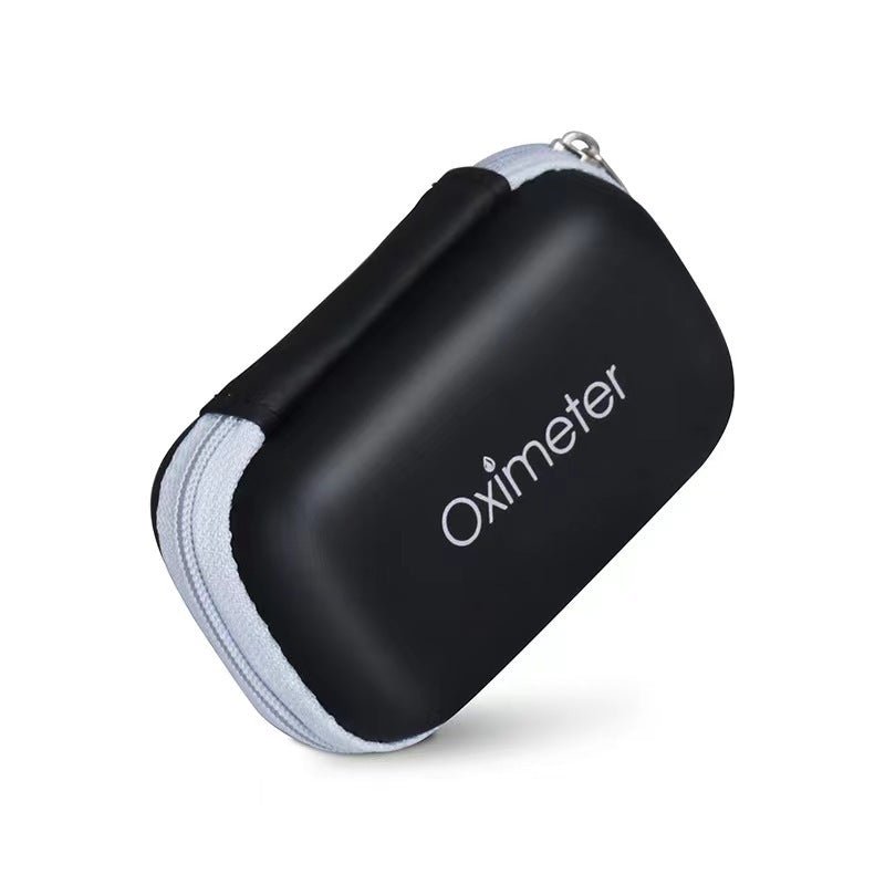 High Quality EVA Pulse Oximeter Carrying Case – Portable Water-Resistant Storage Bag for SpO2 Monitor, Earphones, Data Cable,