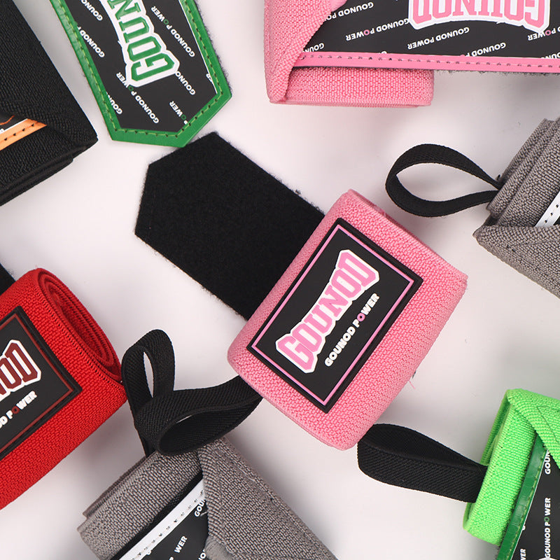 High Quality Sports Wristband for Weightlifting, Fitness & Gym - Adjustable Winding Support Strap for Heavy Lifting, Cross