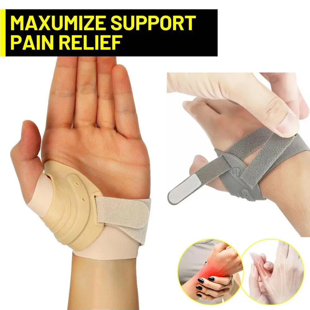 Premium Elastic Thumb Support Brace for Arthritis & Tendonitis Pain Relief, Splashproof Compression Sleeve for Daily Use, 