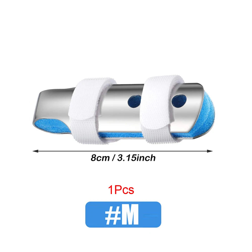 Premium Finger Splints Set for Knuckle Immobilization – 3-Sizes Adjustable Aluminum Alloy Protective Splints for Finger 