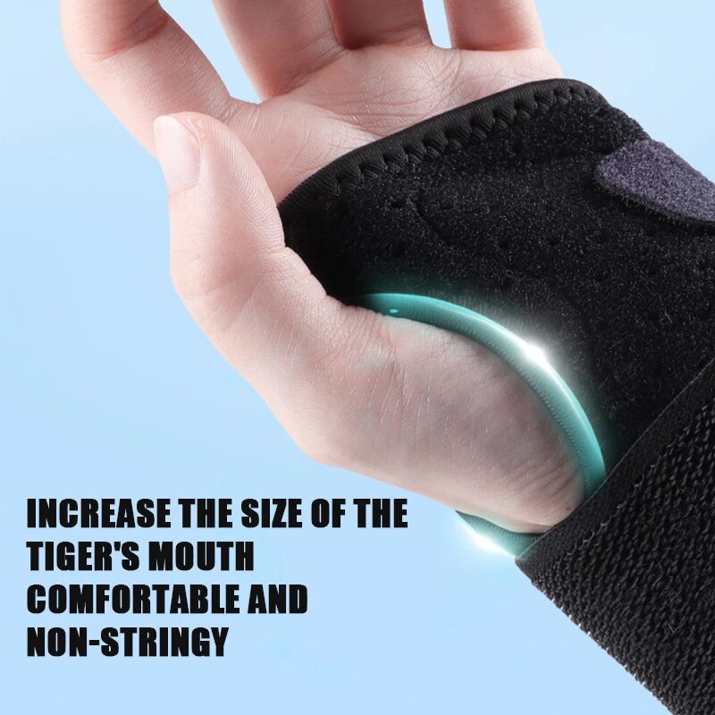Premium Carpal Tunnel Wrist Brace – Stabilizing Support for Men & Women, Adjustable Hand Support Splint for Sprains, 
