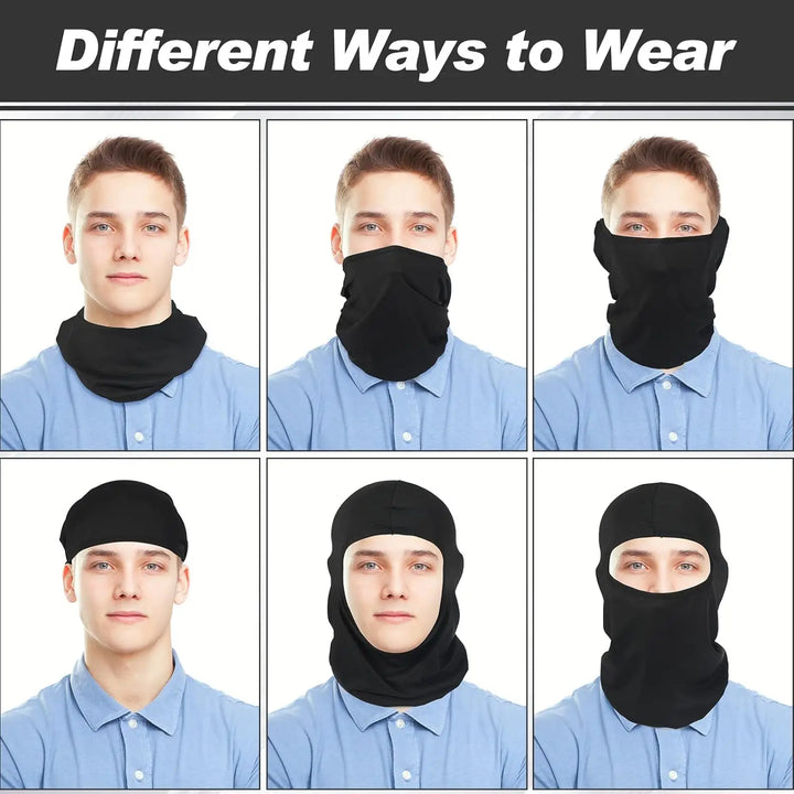Premium Full Face Balaclava Mask – Outdoor Sports Ski, Motorcycle, Bike, and Tactical Riding Cap for Unisex, Summer 