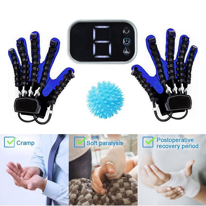Premium Hand Rehabilitation Glove for Stroke Recovery | Hemiplegia Therapy Device | Finger Exerciser for Cerebral Infarction