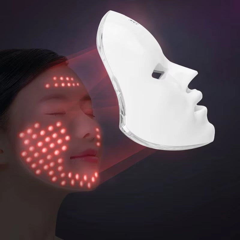 Premium LED Facial and Neck Rejuvenation Machine – Skin Rejuvenation Massager for Anti-Aging, Wrinkle Reduction, and Skin Tightening with Advanced Light Therapy - StrengthXPhysiotherapy