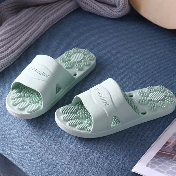 Premium Extra Large Acupoint Massage Slippers – Non-Slip Hollow Design for Indoor Home and Bathroom Use, Comfortable Sole Support for Men and Women, Ideal for Relaxation and Foot Therapy - StrengthXPhysiotherapy