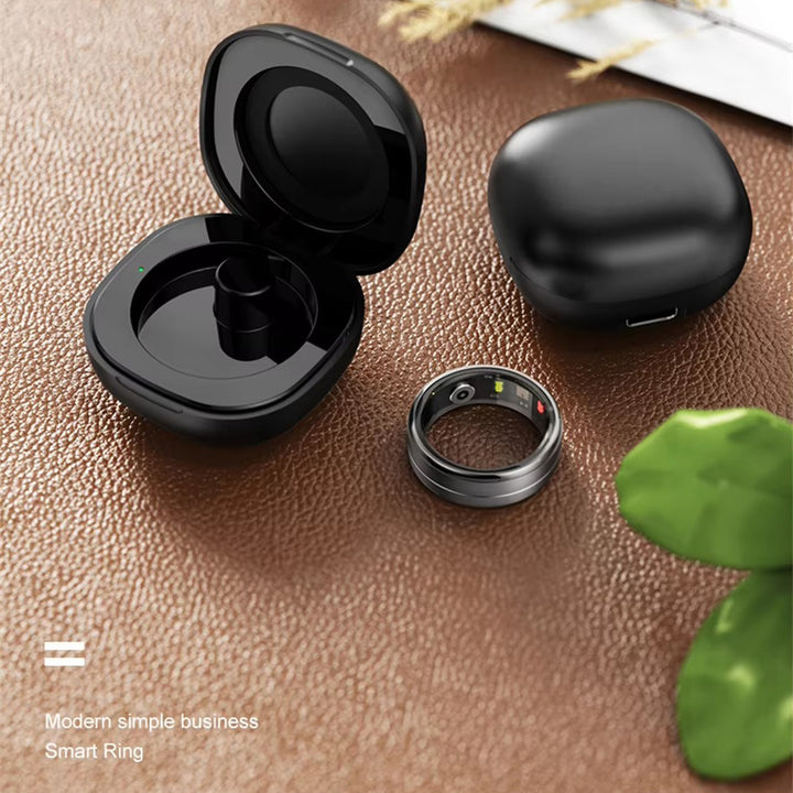 Premium Smart Ring – Heart Rate, Blood Oxygen, and Sleep Health Monitor for Men and Women, Waterproof 5ATM Fitness Tracker 