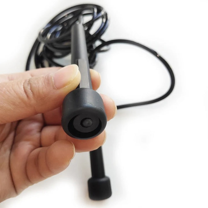 Premium PVC Skipping Rope – Adjustable Length Jump Rope for Fitness Training, Weight Loss, and Cardio Exercise, 2.3m Long, Soft & Lightweight, Durable 4mm Diameter Cable - StrengthXPhysiotherapy