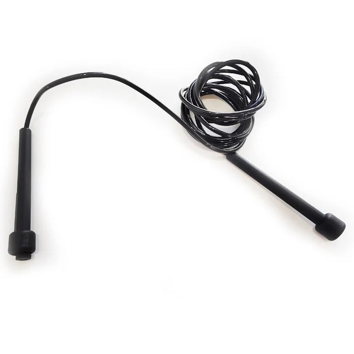 Premium PVC Skipping Rope – Adjustable Length Jump Rope for Fitness Training, Weight Loss, and Cardio Exercise, 2.3m Long, Soft & Lightweight, Durable 4mm Diameter Cable - StrengthXPhysiotherapy