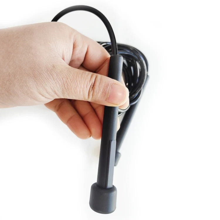 Premium PVC Skipping Rope – Adjustable Length Jump Rope for Fitness Training, Weight Loss, and Cardio Exercise, 2.3m Long, Soft & Lightweight, Durable 4mm Diameter Cable - StrengthXPhysiotherapy